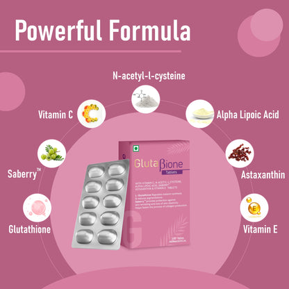 GlutaBione Advanced Formula Glutathione Tablets